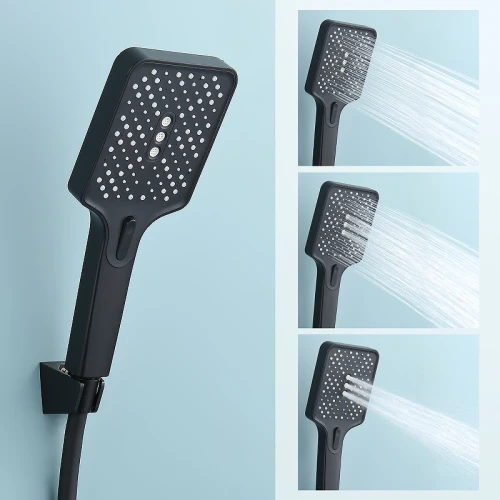 Смеситель для ванны Splenka S224.30.06 Черный матовый латунь на стену