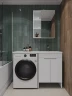 Тумба с раковиной Orange Sistema 120 R STD-120TUW+RAR Белая МДФ / ЛДСП