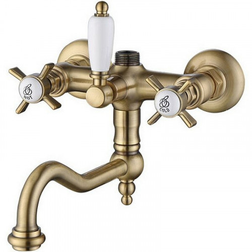 Смеситель для ванны Caprigo Bristol 21-518-vot Бронза латунь на стену