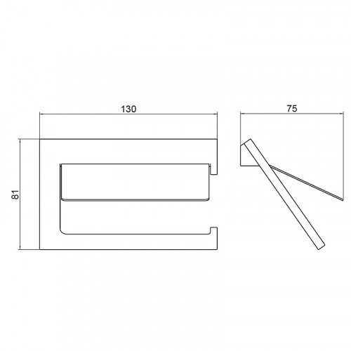 Держатель туалетной бумаги Timo Petruma 15242/17 с крышкой Золото матовое