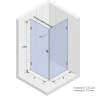 Душевой уголок Riho SZ Scandic NXT X201 77х77 L G001031120 (GX02022C1) профиль Хром стекло прозрачное