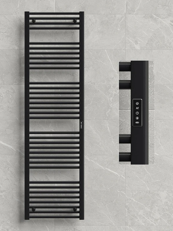 Электрический полотенцесушитель Rifar D-line 1800х500 DL-180-50-BM цвет Черный янтарь матовый