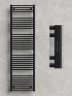 Электрический полотенцесушитель Rifar D-line 1800х500 DL-180-50-BM цвет Черный янтарь матовый