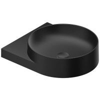 Раковина Ravak Yard 40 XJX0D040000 Черная матовая фаянс подвесная