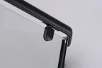 Душевой уголок Niagara Nova NG-6805-08 BLACK 90х90 профиль Черный стекло прозрачное