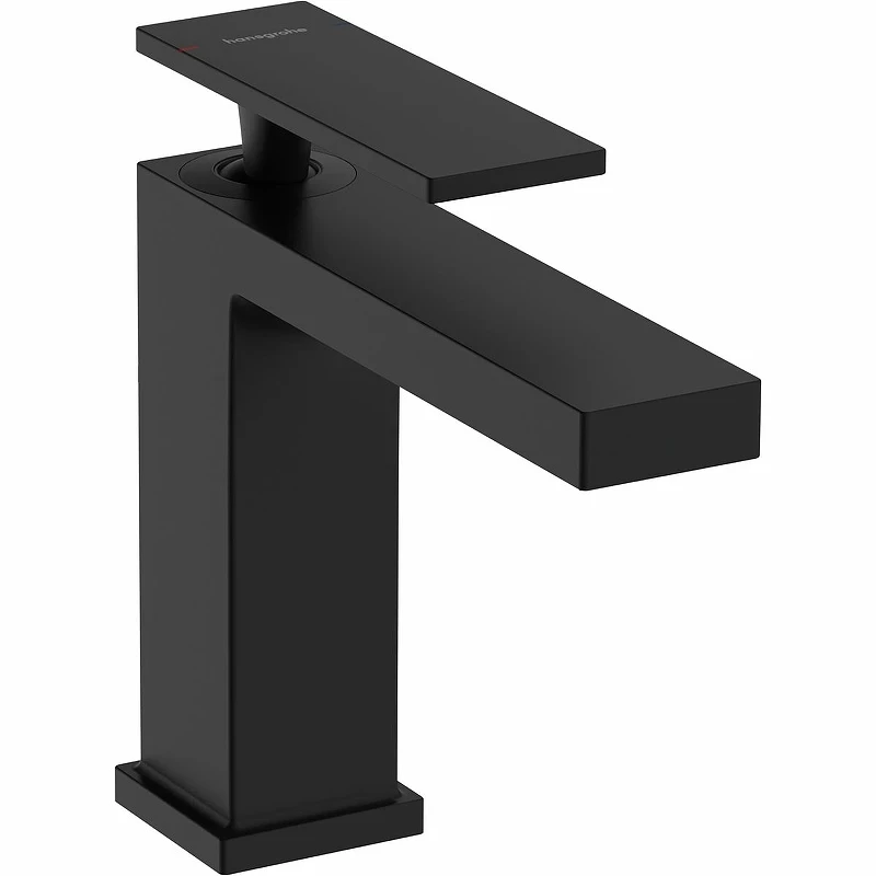 Смеситель для раковины Hansgrohe Tecturis E 73010670 Черный матовый латунь
