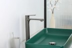 Смеситель для раковины Frap H71-9 F1071-29 Оружейная сталь латунь