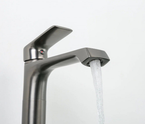 Смеситель для раковины Frap H71-9 F1071-29 Оружейная сталь латунь