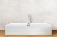 Раковина WeltWasser Elbach 2173 MW 60 10000004641 Белая матовая фаянс накладная