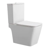 Унитаз компакт Azario Brizo AZ-2905T цвет Белый с бачком и сиденьем Микролифт