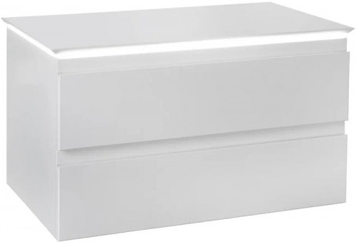 Тумба под раковину Jacob Delafon Madeleine 100 EB2084-J51 подвесная Белый матовый МДФ / ЛДСП