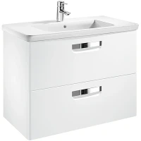 Тумба под раковину Roca The Gap 70 ZRU9302733 подвесная Белая матовая