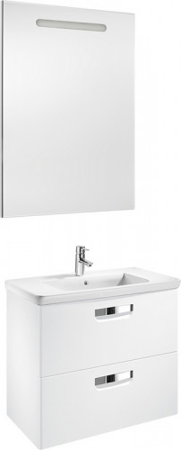 Тумба под раковину Roca The Gap 70 ZRU9302733 подвесная Белая матовая