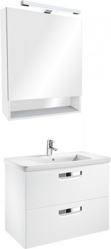 Тумба под раковину Roca The Gap 70 ZRU9302733 подвесная Белая матовая