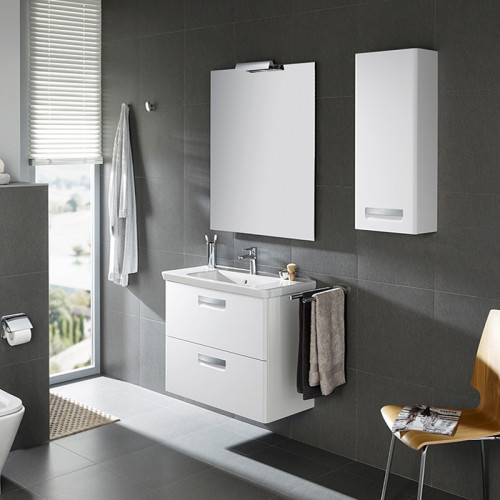 Тумба под раковину Roca The Gap 70 ZRU9302733 подвесная Белая матовая