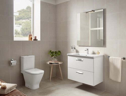 Тумба под раковину Roca The Gap 70 ZRU9302733 подвесная Белая матовая