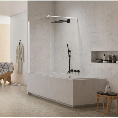 Шторка для ванны New Trendy NEW MODUS White x60 EXK-2336-WP