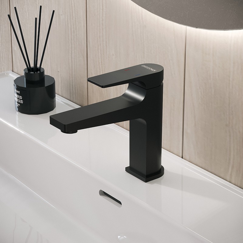 Смеситель для раковины Grossman Classic 510.K35.04.210 Черный матовый латунь
