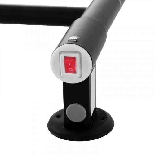 Электрический полотенцесушитель Energy I G3 440х555 EETR00IG300000R905M цвет Черный матовый