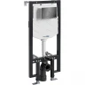 Инсталляция WasserKRAFT Vils 56TLT.010.ME.PB02 для унитаза с клавишей смыва Черный глянец