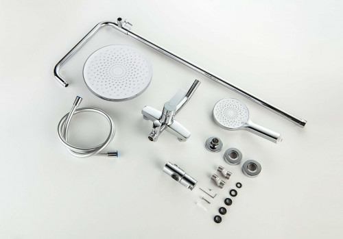 Душевая система Aquatek Лугано AQ2740CR цвет Хром