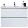 Тумба с раковиной Orans BC-4023W 80 4023800wuv005 Белый глянец МДФ / ЛДСП