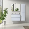 Тумба с раковиной Orans BC-4023W 80 4023800wuv005 Белый глянец МДФ / ЛДСП