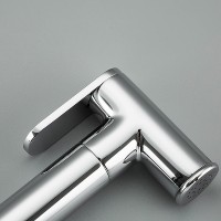 Гигиенический душ со смесителем Haiba HB5514 Хром латунь на стену