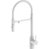 Смеситель для кухни Paulmark Magneto One Ma213188-WH Белый матовый латунь