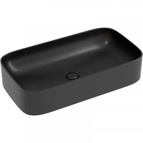 Раковина-чаша Ceramicanova Element 71 CN6054MB Черная матовая фарфор накладная