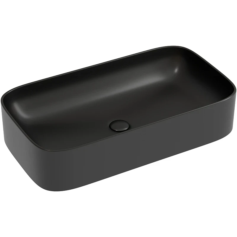 Раковина-чаша Ceramicanova Element 71 CN6054MB Черная матовая фарфор накладная