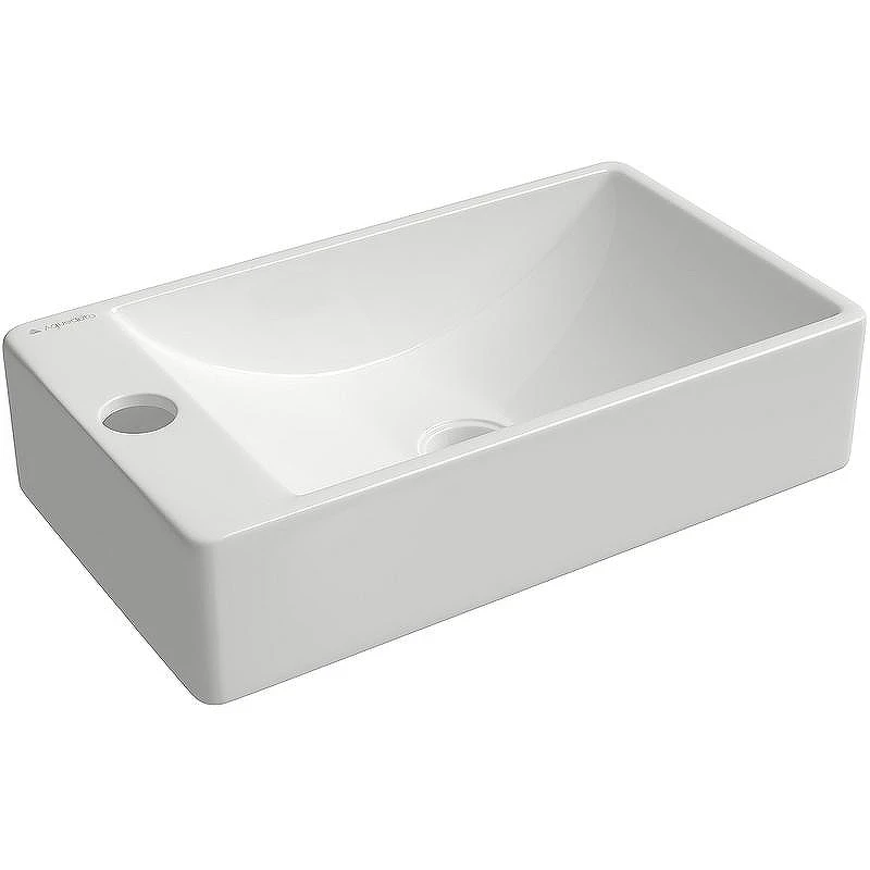 Раковина Aqueduto Pequeno 38 L PEQL0210 Белая глянцевая