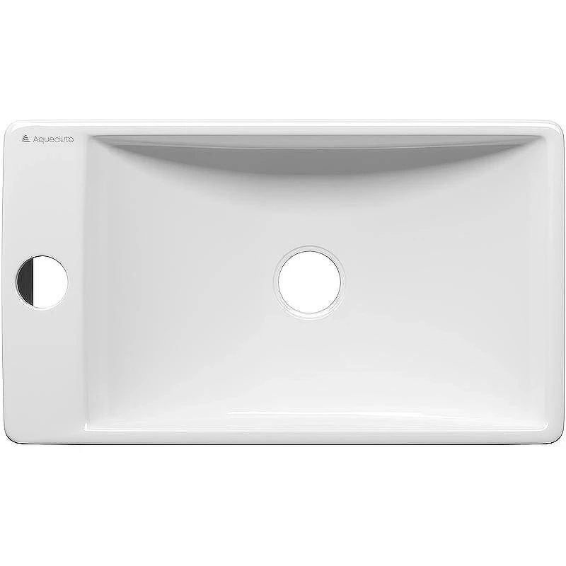 Раковина Aqueduto Pequeno 38 L PEQL0210 Белая глянцевая