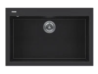 Кухонная мойка KUCHENSTERN OBEN 80 76x50 205BL20 цвет Черный