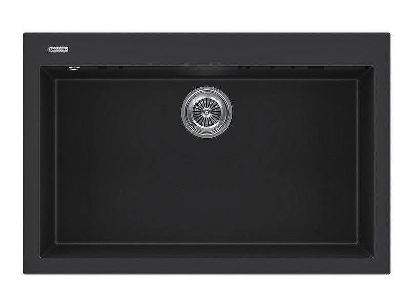Кухонная мойка KUCHENSTERN OBEN 80 76x50 205BL20 цвет Черный