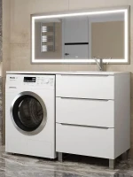 Тумба под раковину Uperwood Tanos 120 291020258 цвет Белый матовый