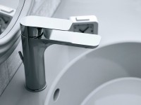 Смеситель для раковины Remer Infinity I10 Хром на столешницу