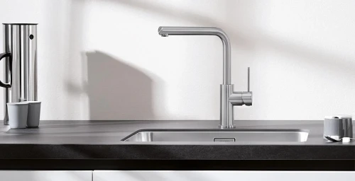 Смеситель для кухни Blanco Lanora 523122 цвет Нержавеющая сталь