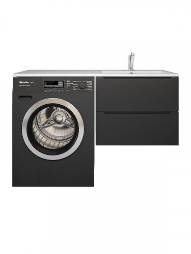 Тумба под раковину Uperwood Tanos 60 TTanosVM60B подвесная цвет Черный матовый