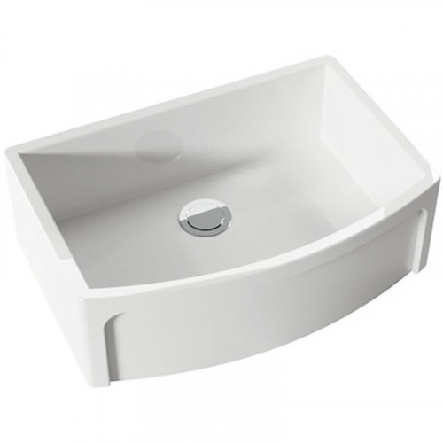 Кухонная мойка Kerasan Hannah Devon 76 544101 Белая керамика встраиваемый