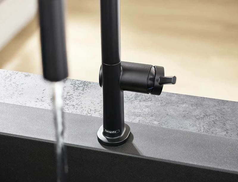 Смеситель для кухни Hansgrohe Talis M54 72801670 Черный матовый