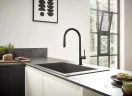 Смеситель для кухни Hansgrohe Talis M54 72801670 Черный матовый