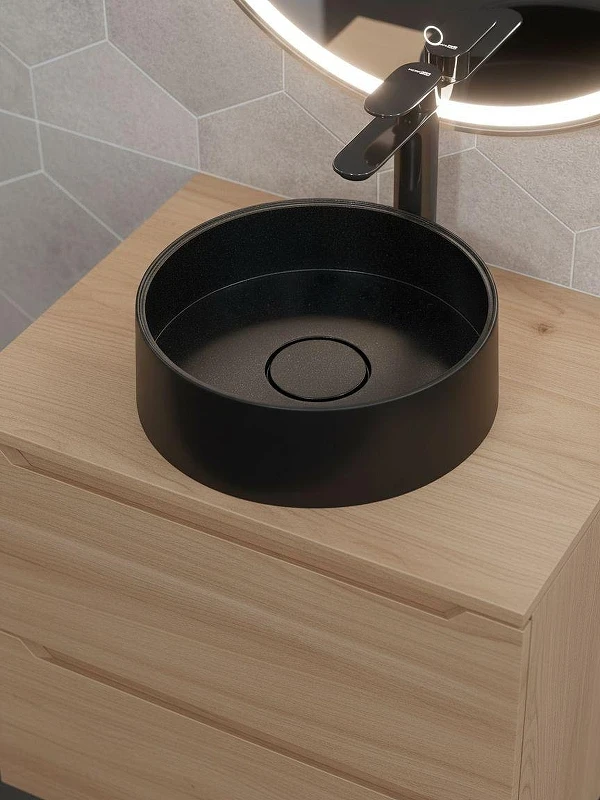 Раковина-чаша Uperwood Tanos Quartz 35 RTanosQuartz35K цвет Космос