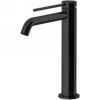 Смеситель для раковины Gattoni Circle Two 9146/91NO Черный матовый латунь