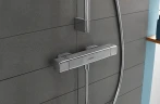 Смеситель для душа Hansgrohe Ecostat E 15773000 с термостатом Хром латунь на стену