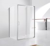 Душевой уголок Cezares Molveno 110x90 MOLVENO-AH-12-110/90-P-Cr профиль Хром стекло рифленое