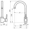 Смеситель для кухни Koller Pool Orion OR0500