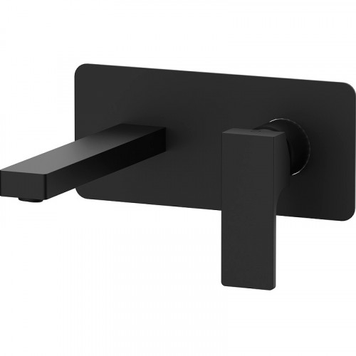 Смеситель для раковины Remer Absolute AU15NO Черный матовый латунь встраиваемый