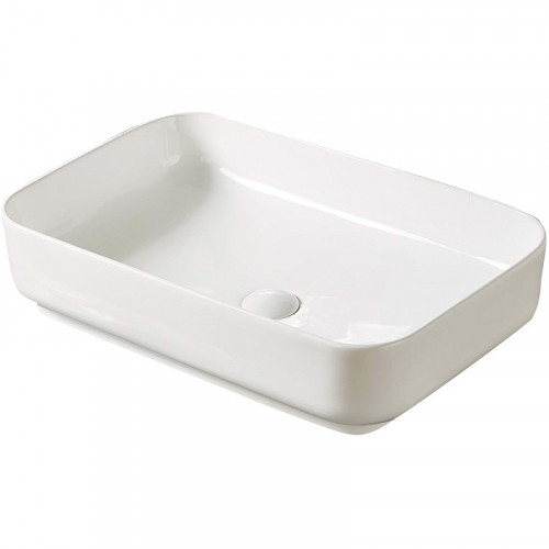 Раковина-чаша SantiLine 61 SL-1090 Белая фаянс накладная