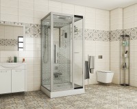 Душевая кабина Niagara Luxe NG-7714W 100x90 с гидромассажем